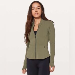 Lululemon The Ease Jacket *size 10* SAGE